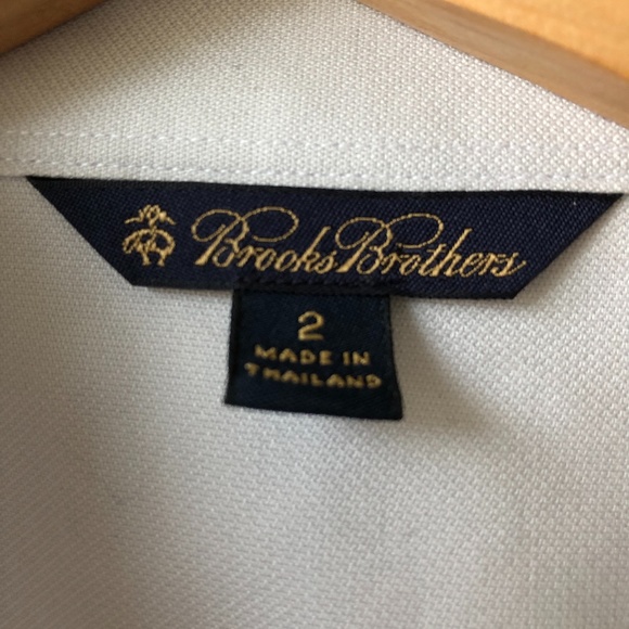 Brooks Brothers Button-Up Blouse NWT - Picture 4 of 12